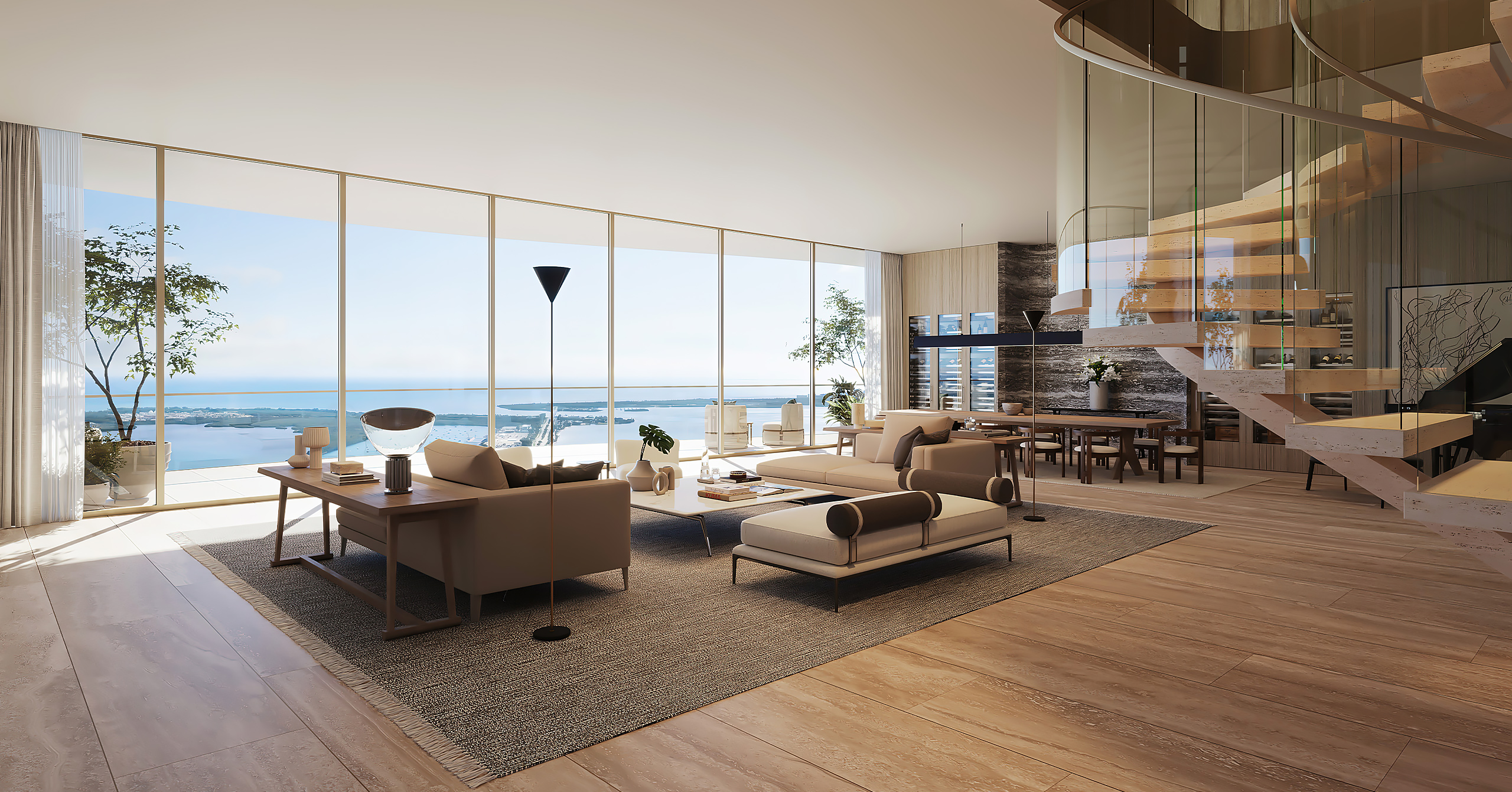 Luxury property interior